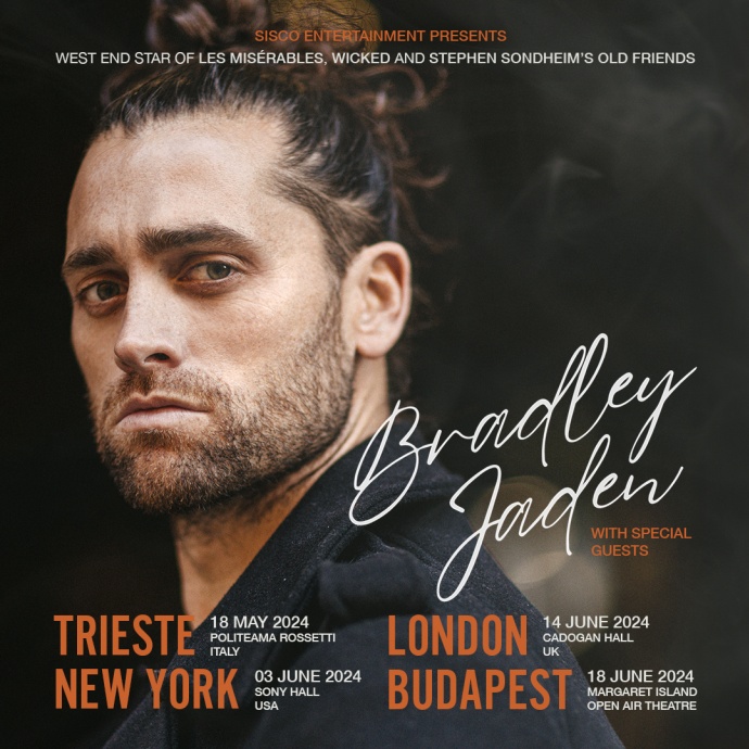Bradley Jaden koncert 2024-ben Budapesten a Margitszigeten - Jegyek itt!