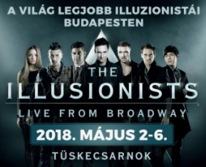 The Illusionist 2018-ban Budapesten! Videó itt! 