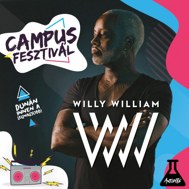 Willy William koncert a Campus Fesztiválon 2019-ben - Jegyek itt!
