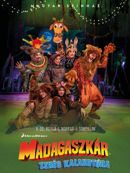 100. előadását ünnepli a Madagaszkár előadás Budapesten!