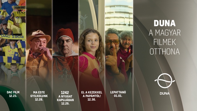 37 magyar film az ünnepek alatt! Filmpremier is lesz a Duna TV-n!