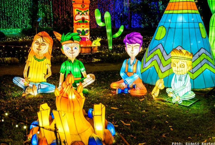 A két ünnep között is vár a Garden of Lights