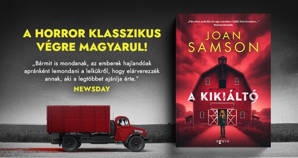 A kikiáltó címmel kapható Joan Samson könyve! Olvass bele!