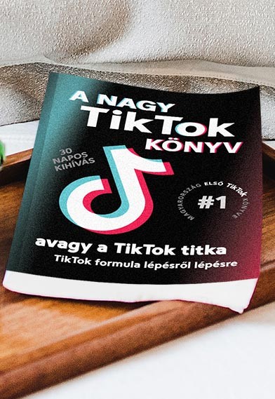 A Nagy TikTok könyv már kapható!