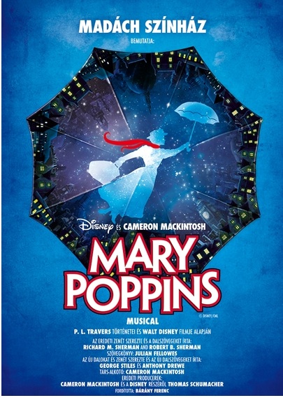 A nézők feje felett repül Mary Poppins a Madách Színházban!