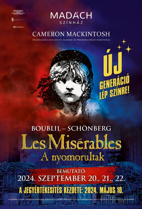A nyomorultak musical 2024-ben a Madách Színház színpadán! Szereposztás itt!