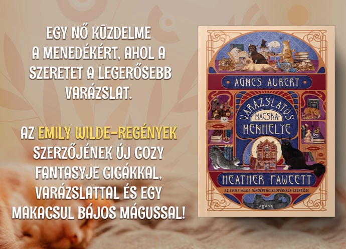 Agnes Aubert varázslatos macskamenhelye címmel érkezik Heather Fawcett könyve! Olvass bele!