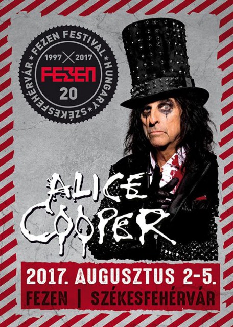 Alice Cooper koncert 2017-ben a FEZEN-en - Jegyek itt!