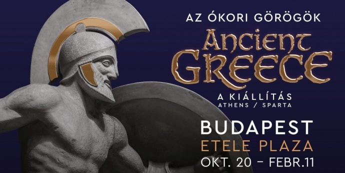 Ancient Greece - Athén és Spárta kiállítás Budapesten az ETELE Plázában 2023-ban - Jegyek itt!