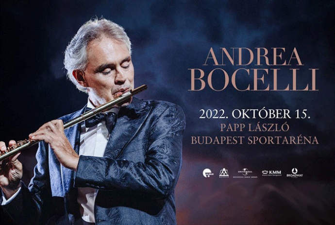 Andrea Bocelli koncert 2022-ben Budapesten az Arénában - Jegyek itt!