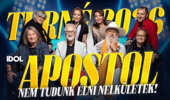 Apostol koncert 2026-ban Budapesten a MOM Kultban - Jegyek itt!