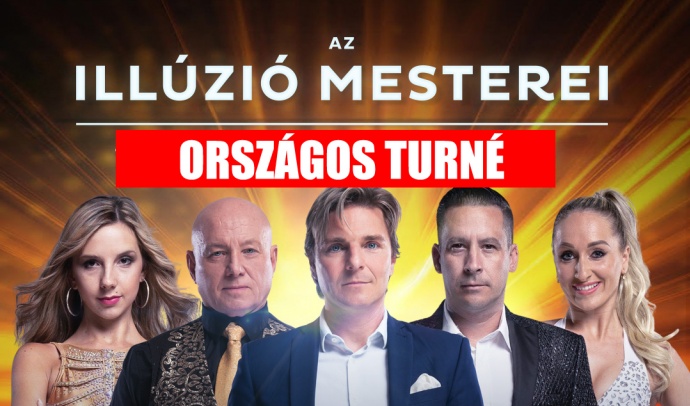 Az Illuzió mesterei 2023-ban Békéscsabán - Jegyek itt!