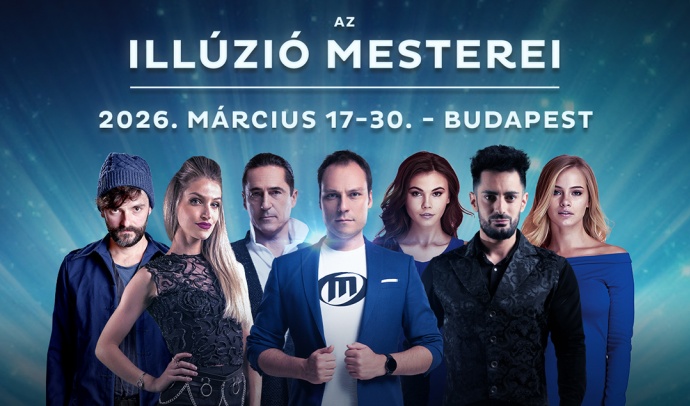 Az illúzió mesterei 2026-ban a MOM Kultban Budapesten - Jegyek itt!