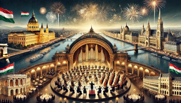 Bécs - Budapest - Danubia újévi koncert 2027-ben Budapesten - Jegyek itt!