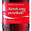 Dalszövegek a Coca Cola üvegeken! Videó és képek itt!