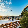 INGYENES jégpálya a Bálna Terasznál 2019-ben is! Nyitvatartás itt!
