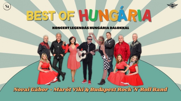Best of Hungaria koncert 2026-ban Szarvason a Vízi Színházban - Jegyek itt!