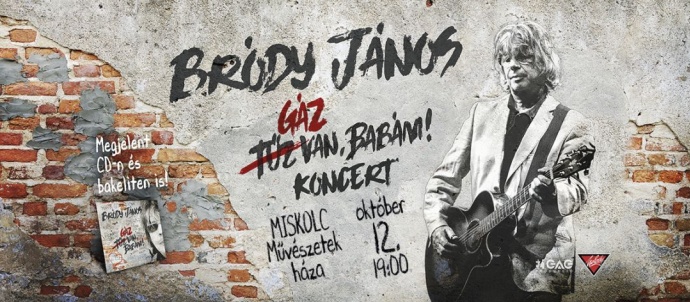 Bródy János koncert 2021-ben a Miskolci Művészetek Házában - Jegyek itt!
