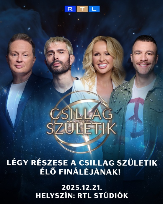 Csillag Születik Finálé - Jegyek az élő TV felvételre itt!
