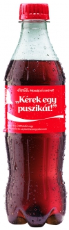 Dalszövegek a Coca Cola üvegeken! Videó és képek itt!