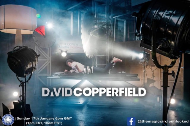 David Copperfield INGYENES online bűvész showban vár ma este! Ne hagyd ki!
