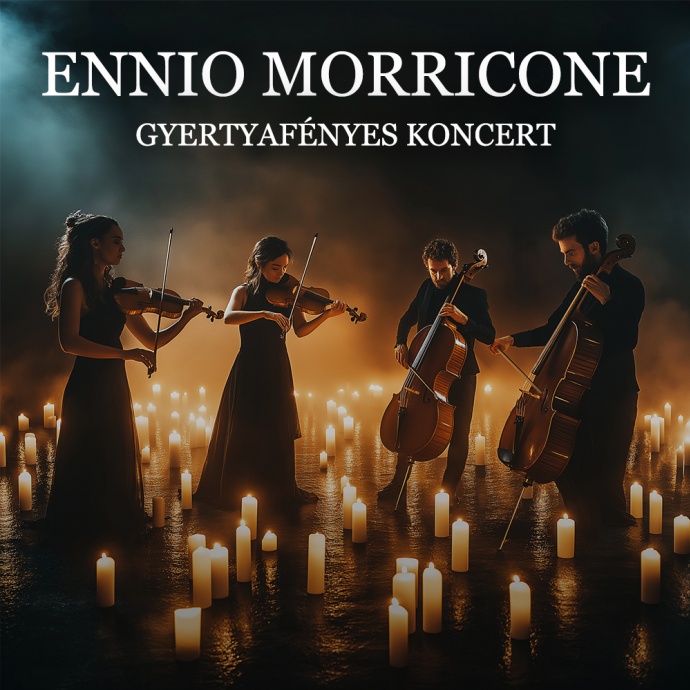Ennio Morricone filmzenéje gyertyafénynél Egerben - Jegyek itt!