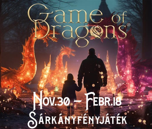 Game of Dragons - Sárkány Fényjáték 2024-ben Léka Várában - Jegyek itt!