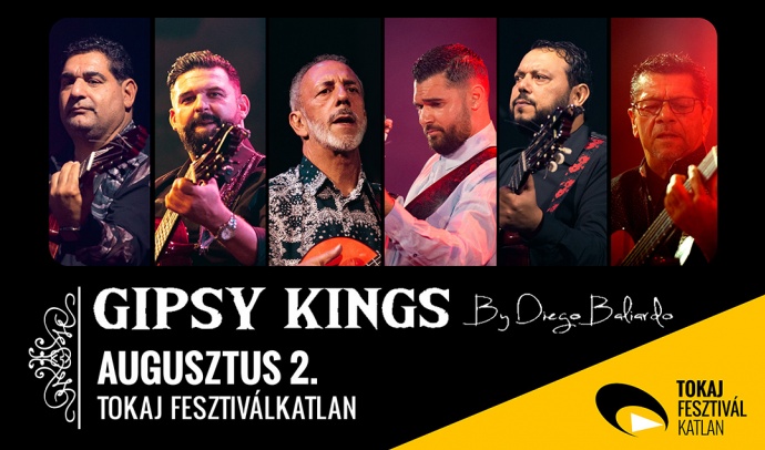 Gipsy Kings koncert 2025-ben a Tokaji Fesztiválkatlanban - Jegyek itt!