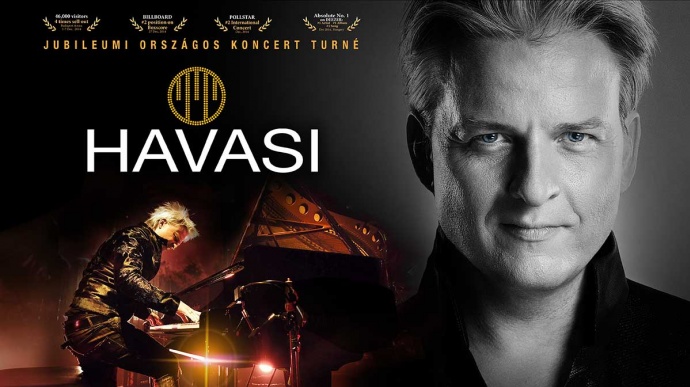 HAVASI Csak a zongora – Pure piano – koncertshow a Margitszigeten! NYERJ 2 JEGYET!