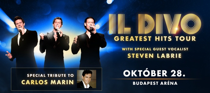 Il Divo Greatest Hits koncert 2022-ben Budapesten az Arénában - Jegyek itt!