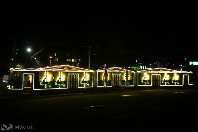 Ilyen lett a 2025-ös Miskolci Adventi Villamos!