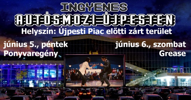 INGYENES Autósmozi nyílik Budapesten!