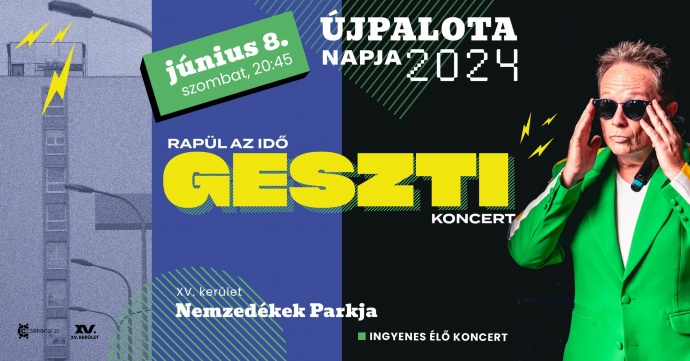 INGYENES Geszti Péter koncert lesz Budapesten!