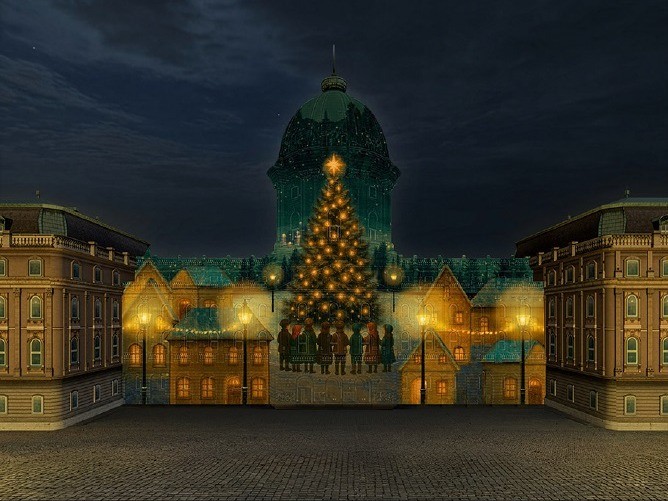 Ingyenes ünnepváró drónshow és fényfestés Budapesten!