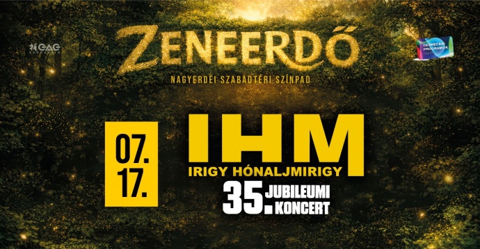 Irigy Hónaljmirigy 35 jubileumi koncert 2026-ban Debrecenben - Jegyek itt!