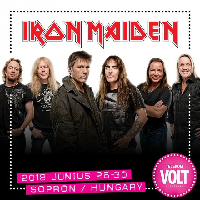 Iron Maiden koncert 2018-ban Magyarországon a VOLT Fesztiválon - Jegyek itt!