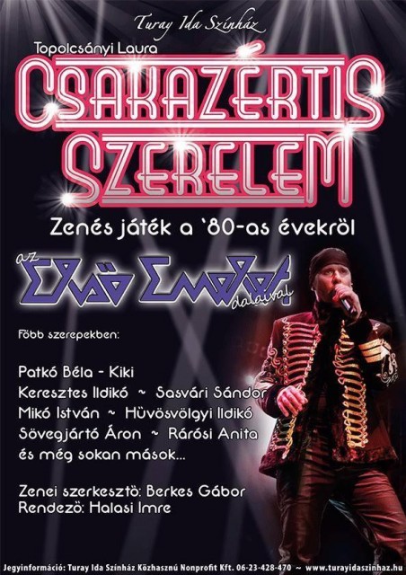 Jön az Első Emelet musical Kikivel - Jegyek a CSAKAZÉRTIS SZERELEM musicalre itt!