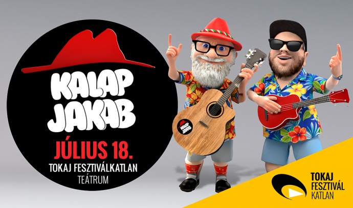 Kalap Jakab koncert Tokajban - Jegyek itt!