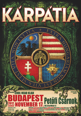Kárpátia lemezbemutató koncert a Petőfi Csarnokban! Jegyek itt!