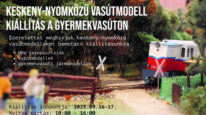 Két napos Vasútmodell kiállítás Budapesten - INGYEN is megnézhetitek!