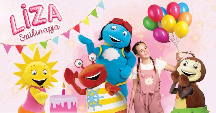 Kicsi Gesztenye Klub - Liza szülinapja 2024-ben Miskolcon a Művészetek Házában - Jegyek itt!