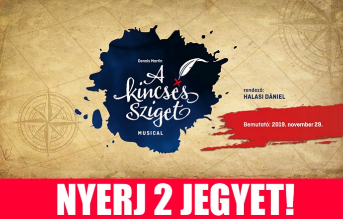 Kincses sziget musical a Pesti Magyar Színházban - Jegyek itt!