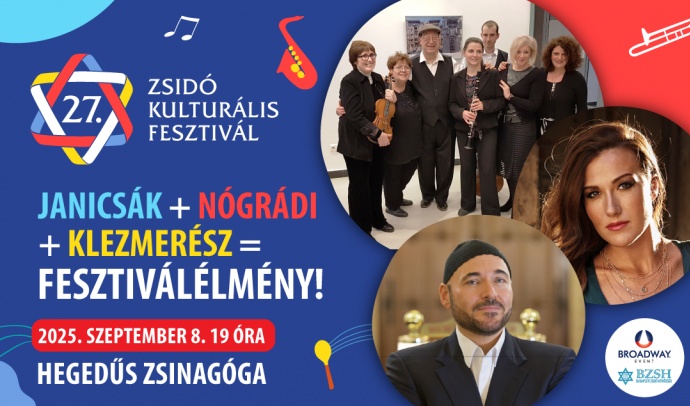 Klezmerész+Janicsák+Nógrádi= Fesztiválélmény! - Jegyek itt!