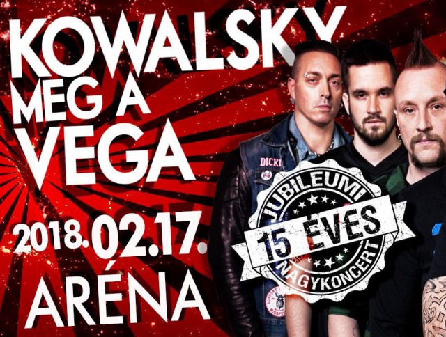 Kowalsky meg a Vega koncert 2018-ban a Budapest Arénában - Jegyek itt!