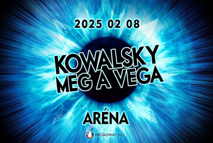 Kowalsky meg a Vega koncert 2025-ben a Papp László Sportarénában - Jegyek itt!
