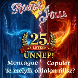 Rómeó és Júlia musical az Arénában 2026-ban - Jegyek itt!