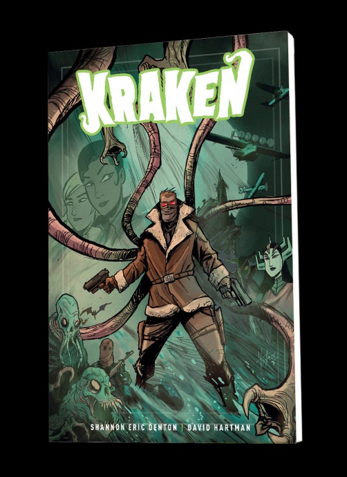 Kraken címmel érkezik Shannon Eric Denton és David Hartman új könyve! Olvass bele!