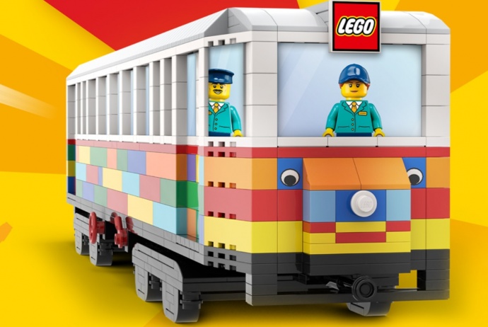 LEGO villamos kerül kiállításra Budapesten!