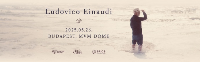 Ludovico Einaudi koncert 2025-ben Budapesten a MVM Domeban - Jegyek itt!