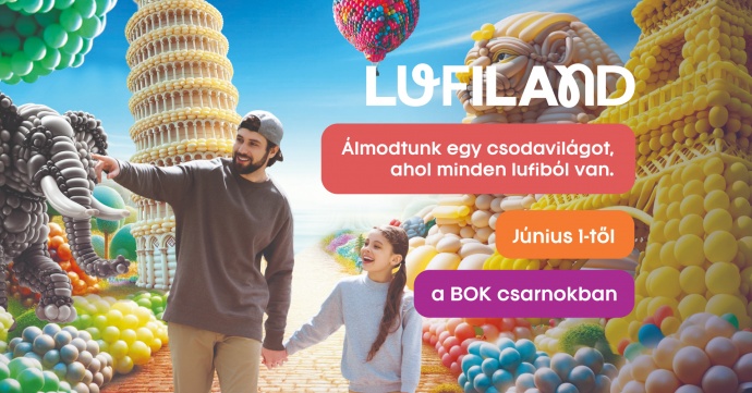 Lufiland Budapesten - Jegyek a legnagyobb lufi kiállításra itt!